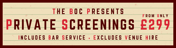 Private Screenings from only £199